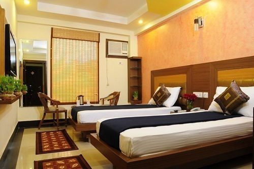 Hotel Grand Plaza Neu-Delhi Exterior foto