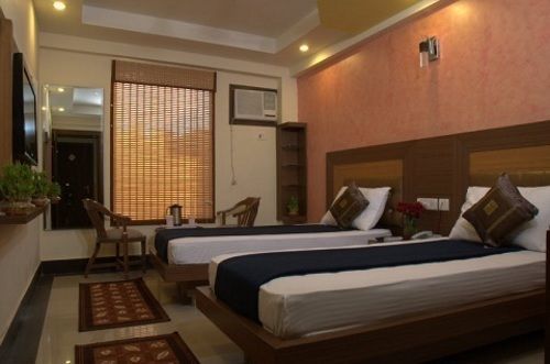 Hotel Grand Plaza Neu-Delhi Exterior foto